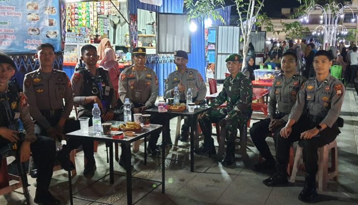 Kapolres Wajo Turunkan Personel Untuk Pengamanan Pembukaan Festival Danau Tempe di RTH Callaccu