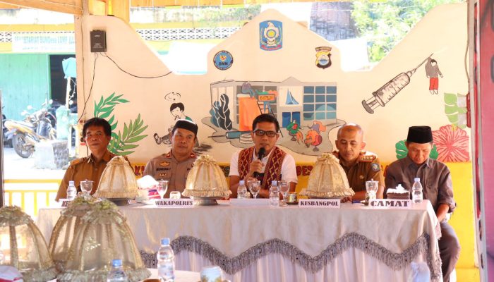 Kunker di Polres Soppeng, Dit Narkoba Polda Sulsel Pantau Kampung Anti Narkoba Desa Lompulle