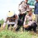 Polri Lestarikan Negeri, Polres Soppeng Gelar Tanam Pohon Serentak