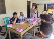 Ini Penegasan Kapolsek Saat Silaturahmi dengan Panitia Pemilihan Kepala Desa Se-kecamatan Pitumpanua