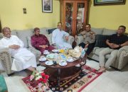 Kapolsek Pitumpanua Polres Wajo Melakukan Silaturahmi Dengan Ketua PWI H. Rukman Nawawi