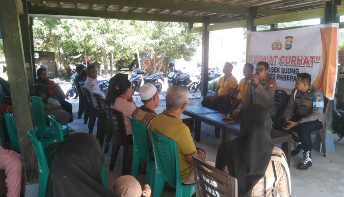 Jumat Curhat Polsek Kpn, Supir Angkutan Umum Curhat Penumpang Bawa Barang Terlarang