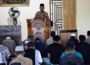 Safari Jumat Polres Palopo, Ini Penyampaian Kasat Tahti di Masjid Nurul Yasin Babur Khair