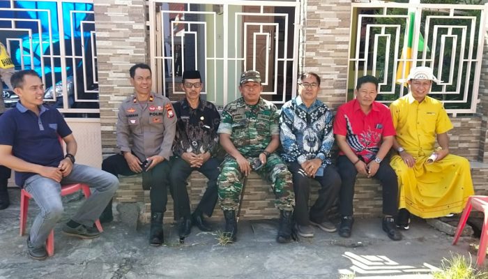 Personil Polres Pinrang Bersama Polsek Watang Sawitto Laksanakan Pengamanan Penahbisan Gedung Gereja Kibaid Jemaat Pinrang