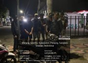 Cegah Aksi Balap Liar, Polsek Watang Sawitto Polres Pinrang Lakukan Patroli Di beberapa Titik