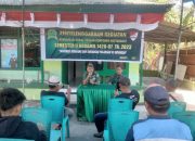 Masyarakat Baranti dan TNI Bersatu melalui Komsos Koramil dalam Menjaga Keamanan