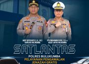Satlantas Polres Bulukumba Sediakan Layanan Pengawalan Jenazah Gratis