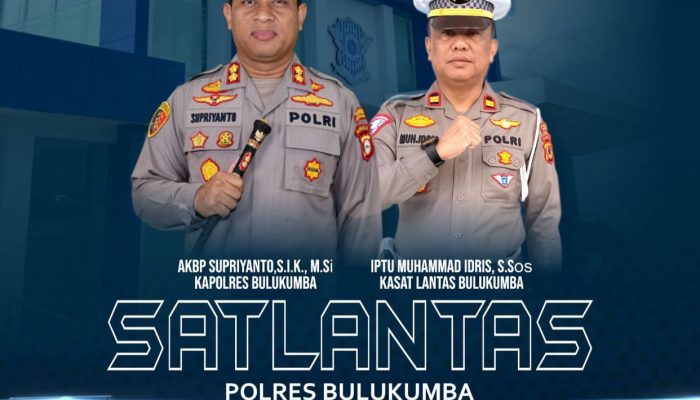 Satlantas Polres Bulukumba Sediakan Layanan Pengawalan Jenazah Gratis