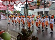 Meriahkan HUT RI Ke 78, Wakapolres Toraja Utara Hadiri Lomba Gerak Jalan, Drum Band dan Marching Band