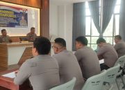 Polres Toraja Utara Gelar Lat Pra Ops Bina Waspada Lipu 2023