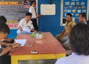 Satres Narkoba Polres Luwu Sosialisasi Penanganan Perkara di Posko Kampung Tangguh Bebas Narkoba, Iptu Abdianto : Posko Ini Merupakan Tempat Diskusi Bersama