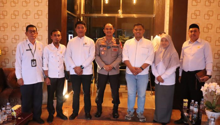 Jelang Pemilu 2024, Kapolres Soppeng Gelar Audience Bersama Ketua KPU Soppeng