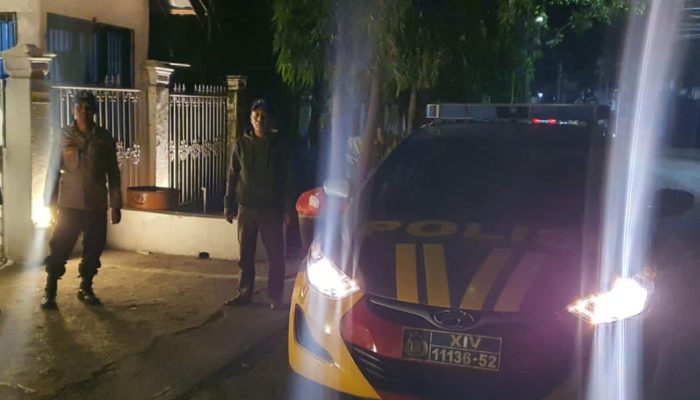 Patroli Blue Light Terus Digencarkan Polsek Watang Sawitto