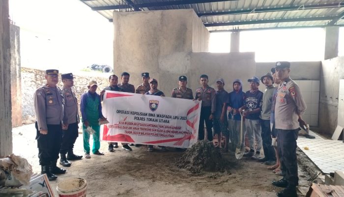 Cegah dan Antisipasi Paham Radikalisme, Polres Toraja Utara Gelar Operasi Bina Waspada Lipu 2023 Hari Ke 2