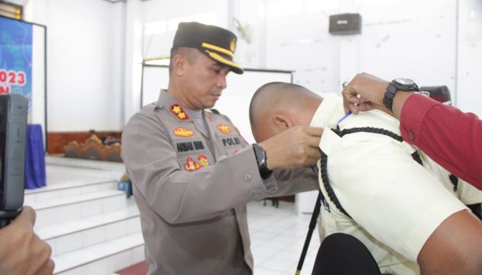 Buka Pelatihan Dasar Satpam Kualifikasi Gada Pratama Tahap XXI Tahun 2023, Kapolres Parepare : Jadilah Satpam Yang Profesional