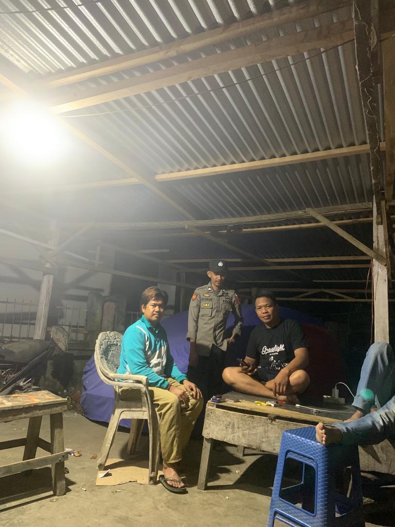 Personil Polsek Bola Laksanakan Patroli Biru, ini Sasarannya