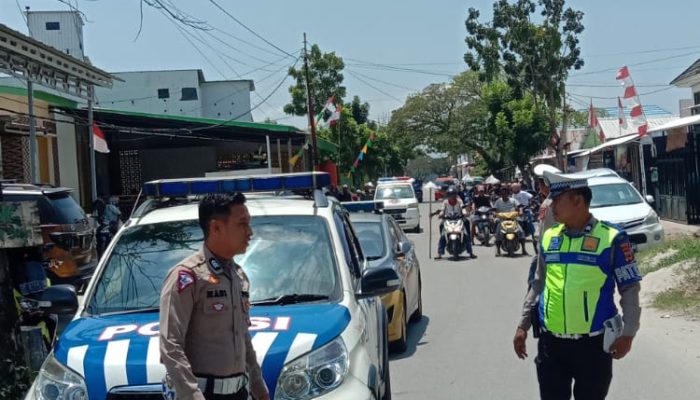 Maksimalkan Pelayanan, Sat Lantas Polres Palopo Laksanakan Pengawalan Jenazah