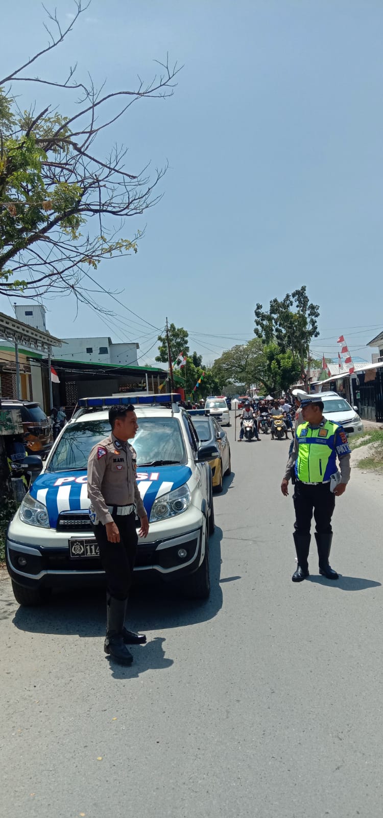 Maksimalkan Layanan, Sat Lantas Polres Palopo Laksanakan Pengawalan Jenasa