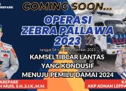 Polres Pare-Pare Akan Gelar Operasi Zebra Pallawa 2023, Arman Muis : Wujudkan Kamseltibcarlantas Yang Kondusif Menuju Pemilu Damai 2024