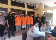 Kapolres Pare Pare Pimpin Press Release Hasil Ungkap Beberapa Kasus Menonjol