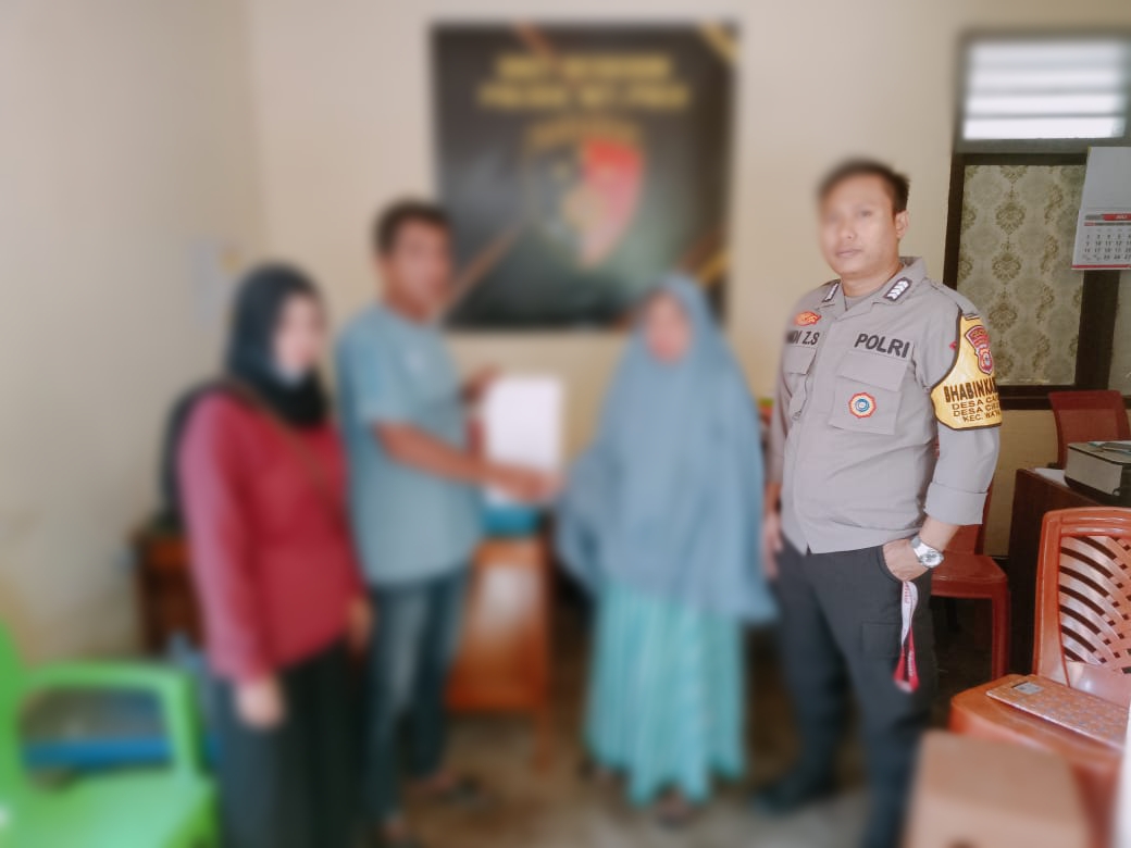 Instruksi Kapolres Sidrap Soal Program Humanis dan Mengayomi, Polsek Watang Pulu Sukses Mediasi RJ Kasus Tipiring