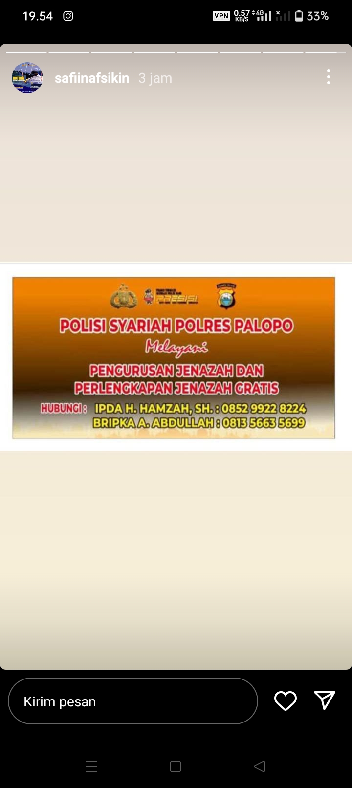 Polisi Syariah Hadir Di Kota Palopo, Buka Pelayanan Pengurusan Jenasah Secara Gratis