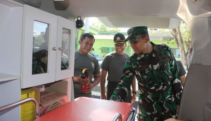 Kodim 1420 Sidrap, Gelar Rutin Pengecekan dan Pemeriksaan Kendaraan Bermotor Prajurit dan PNS TNI