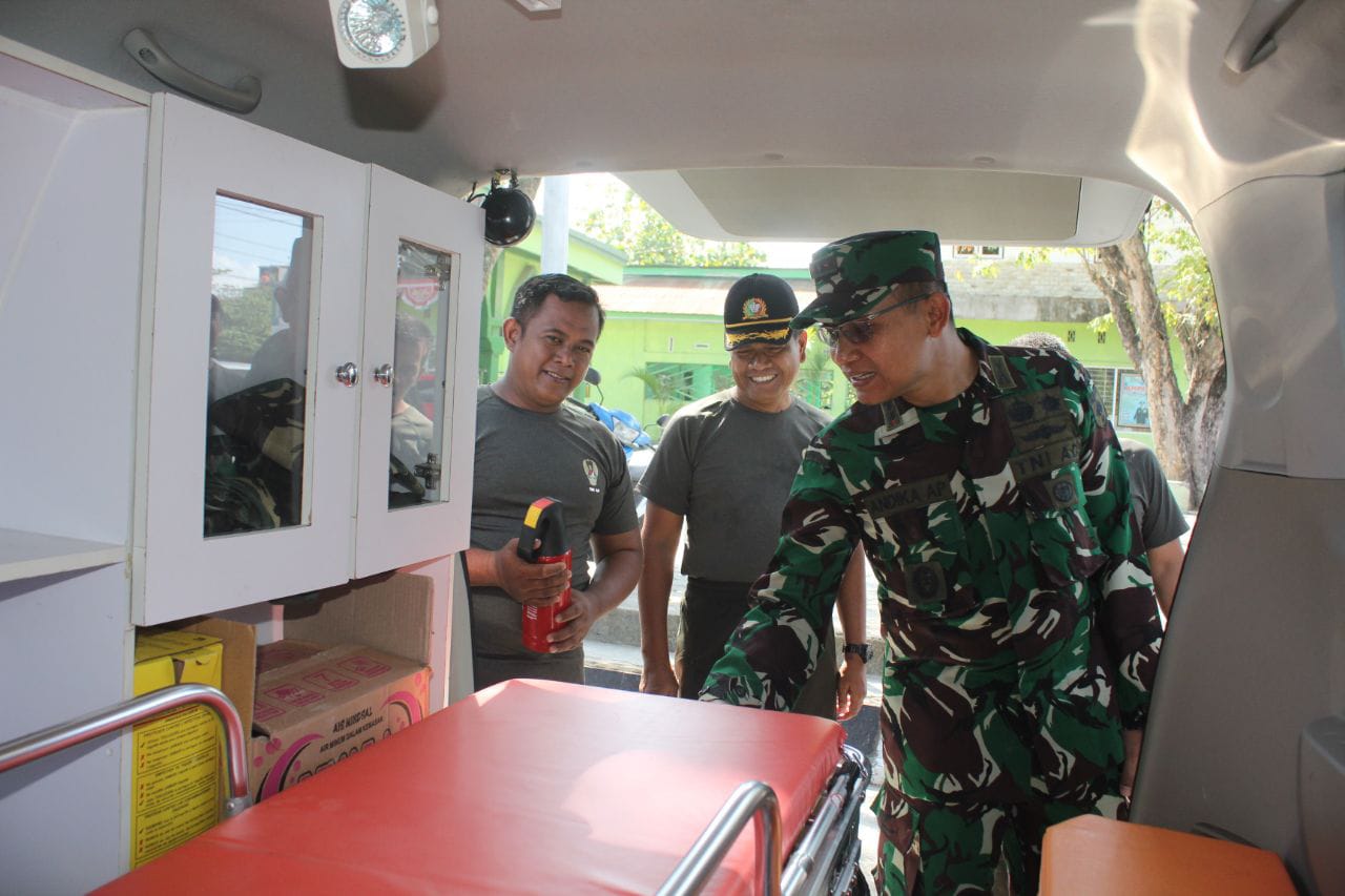 Kodim 1420 Sidrap, Gelar Rutin Pengecekan dan Pemeriksaan Kendaraan Bermotor Prajurit dan PNS TNI