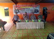 Kapolsek Tempe Dampingi Kapolres Wajo Dengar Curhatan Warga Kelurahan Pattirosompe