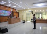 Kabag Ops Polres Sidrap Pimpin Pelaksanaan Latihan Pra Operasi Zebra Pallawa 2023