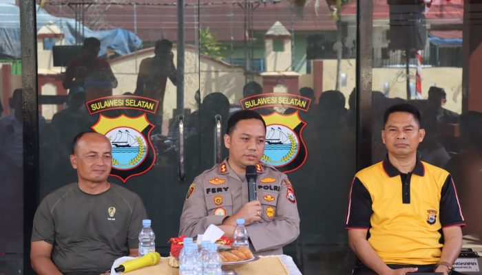 Melalui Silaturahmi Dengan Awak Media, Kapolres Sinjai Paparkan Program Sapa Masyarakat