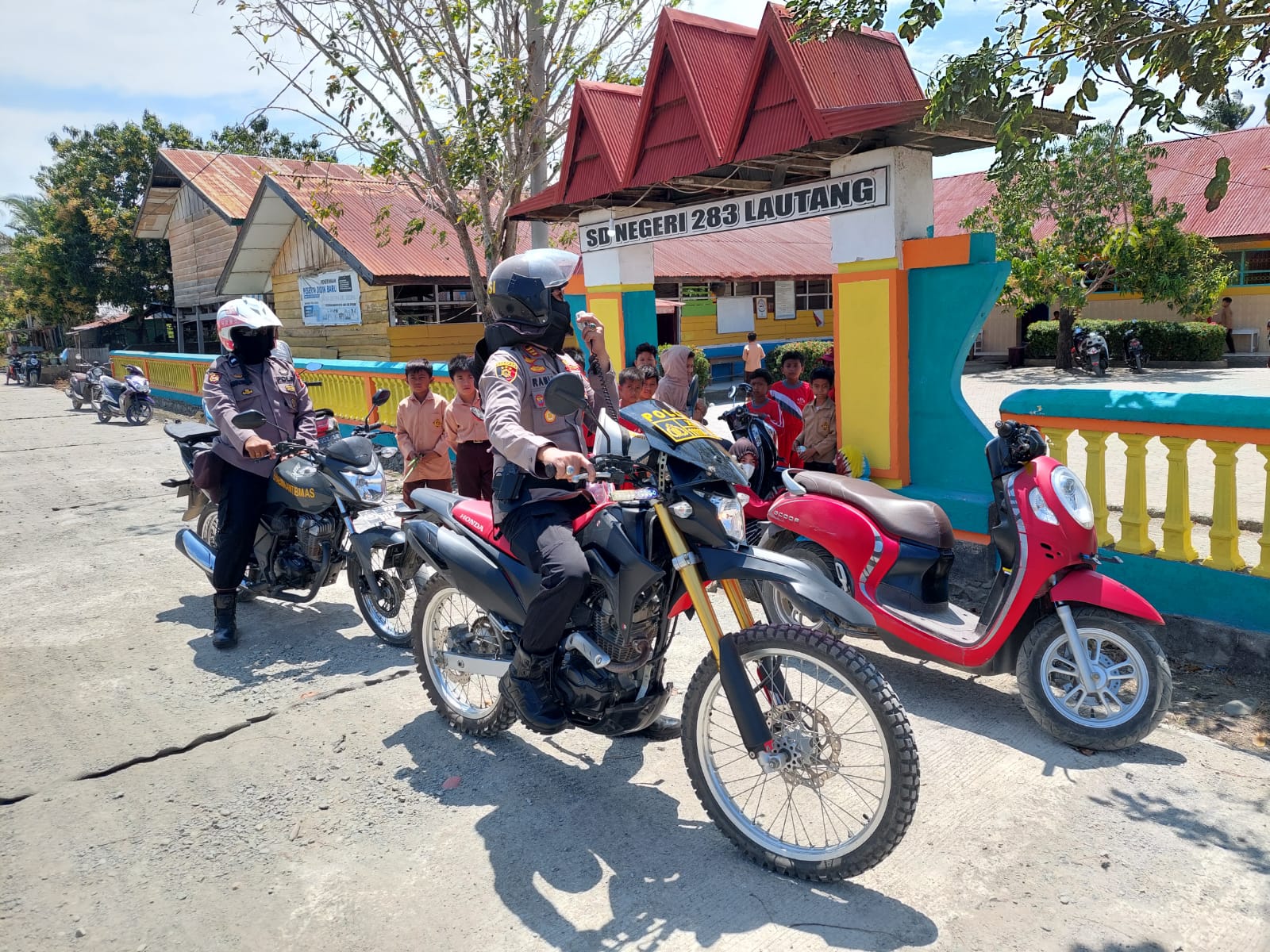 Pemeliharaan Kamtibmas, Kapolsek Belawa Laksanakan Patroli