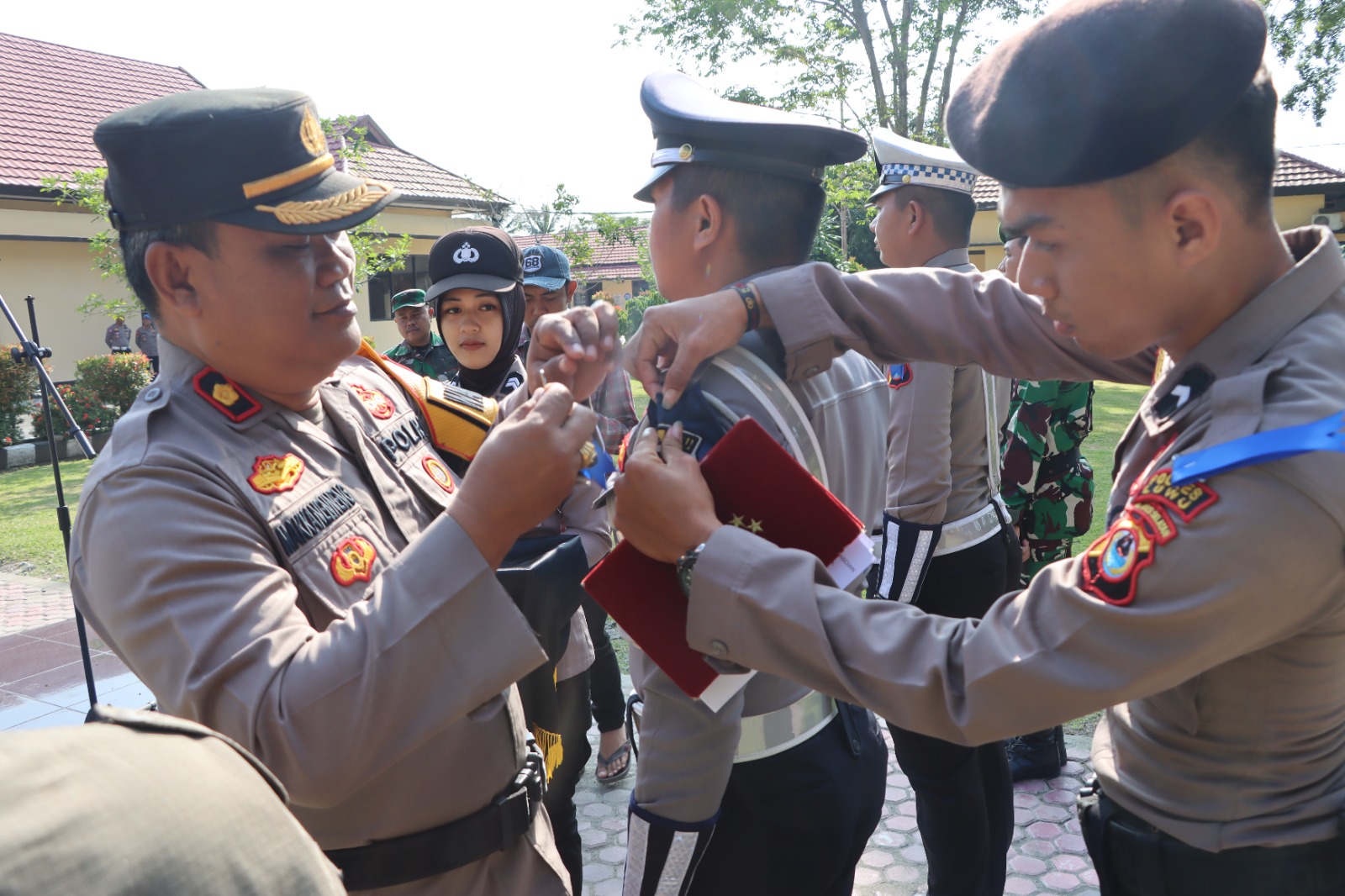 Polres Luwu Menggelar Apel Gelar Pasukan Operasi Zebra Pallawa 2023
