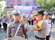 AKBP Safi’i Pimpin Pelaksanaan Apel Gelar Pasukan Operasi Zebra 2023