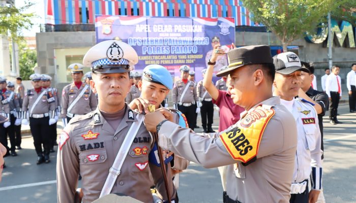 AKBP Safi’i Pimpin Pelaksanaan Apel Gelar Pasukan Operasi Zebra 2023