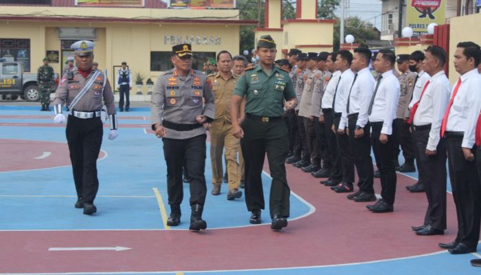 Dandim 1420 Sidrap Hadiri Apel Gelar Pasukan Operasi Zebra 2023