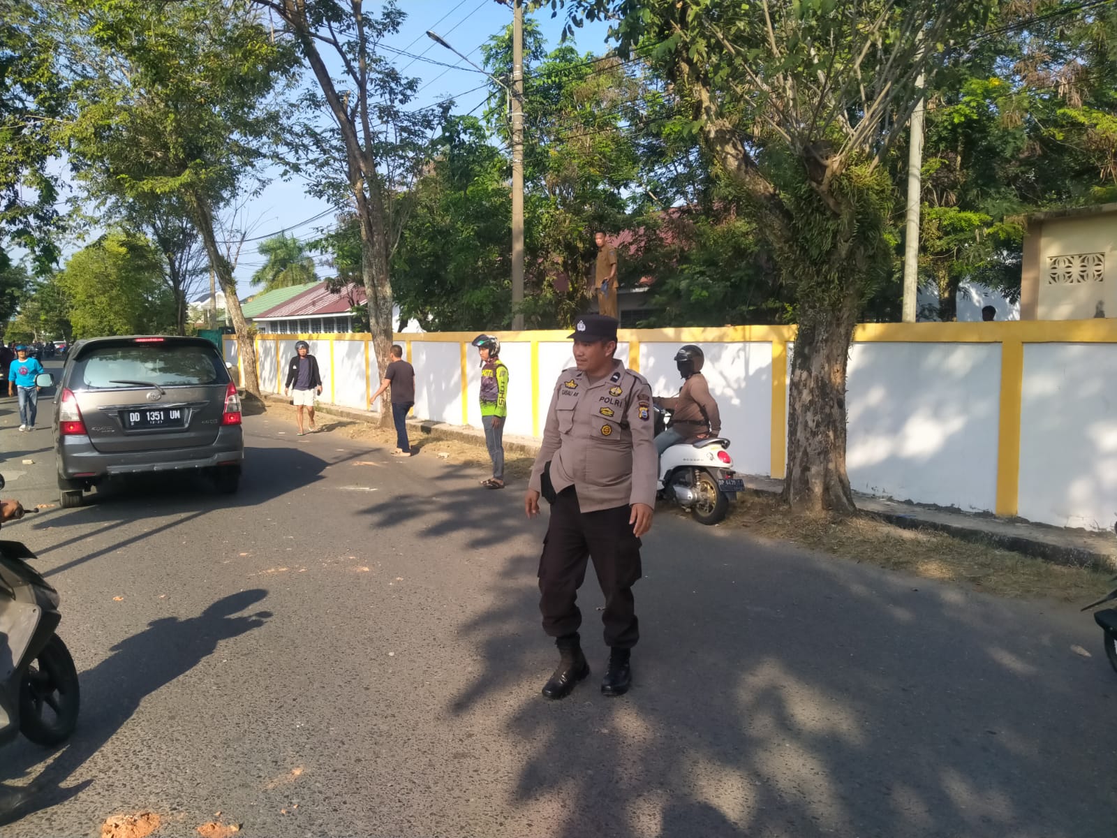Tawuran Antar Pelajar Berhasil Di Dinginkan Aparat Kepolisian Polres Palopo