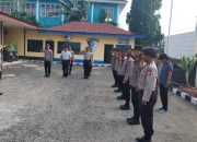 Pimpin Apel Pagi, Kapolsek Watang Sawitto Tekankan Tingkatkan Patroli dan Pelayanan Masyarakat