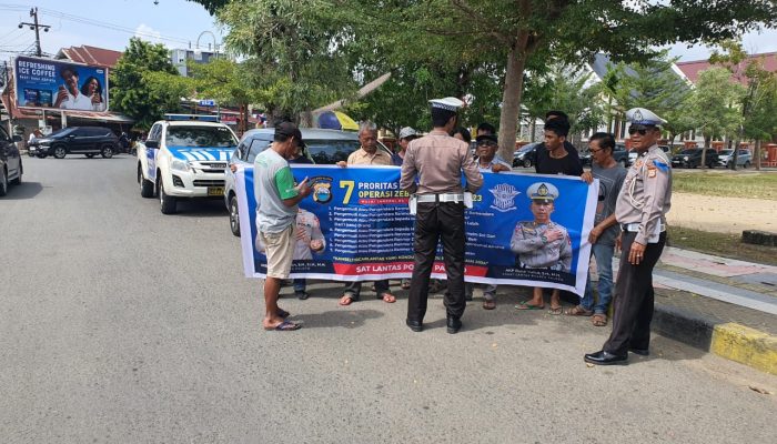 Hari Kedua Ops Zebra Pallawa 2023, ini yang dilakukan Sat Lantas Polres Palopo