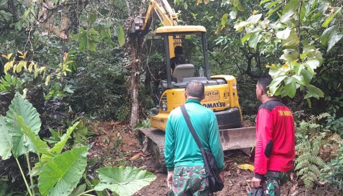 Dandim 1420/Sidrap: Pembukaan Jalan Tani sebagai Tonggak Kemajuan Pedesaan