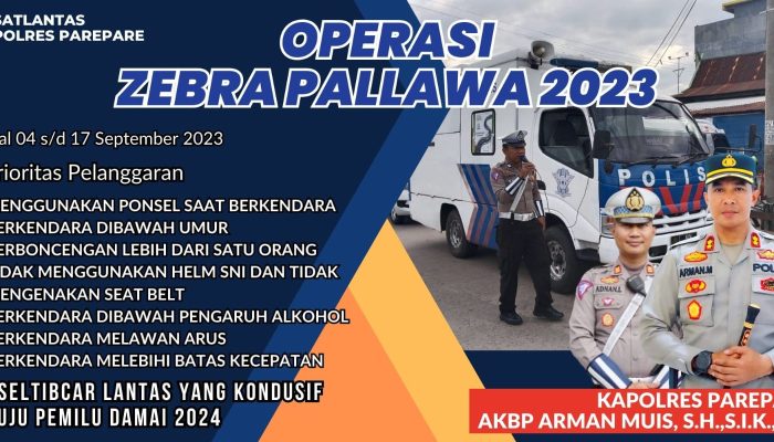 Bebagai Cara Dilakukan Kasat Lantas Polres Parepare Untuk Edukasi Tertib Lalin ke Masyarakat