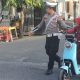 Personil Unit Lalulintas Polsek Watang Sawitto Lakukan PAM Gatur Lalin