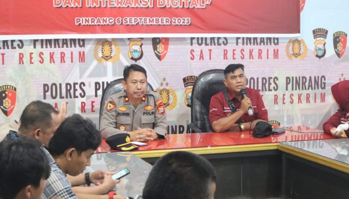 Polres Pinrang Gelar Pelatihan Kemampuan Fungsi Kehumasan