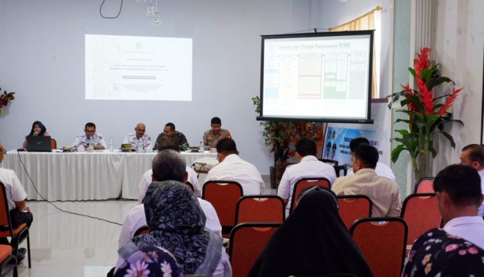 Dandim 1420/Sidrap Hadiri Konsultasi Publik II Revisi RTRW 2023