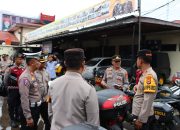 Kapolres Pimpin Pengecekan Sarpras Polres Palopo Jelang Pemilu 2024