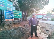 Ops Zebra, Satlantas Polres Bone Pasang Spanduk Imbauan Di Titik Rawan Laka Lantas