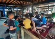 Kebersamaan yang Membawa Perubahan: Danramil 1420-01/Panca Lautang dan Anak-anak Desa Kalempang Sidrap