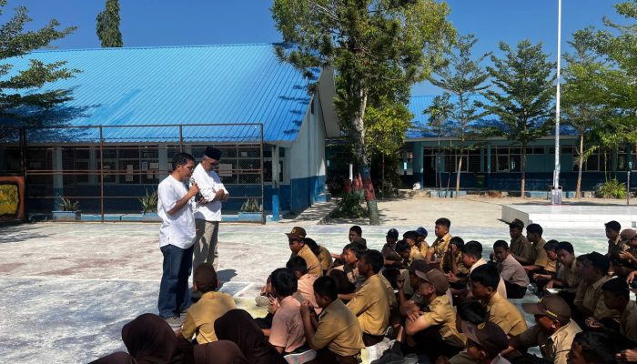 Unit PPA Sat Reskrim Polres Pinrang Sosialisasi Tentang Bahaya Bullying