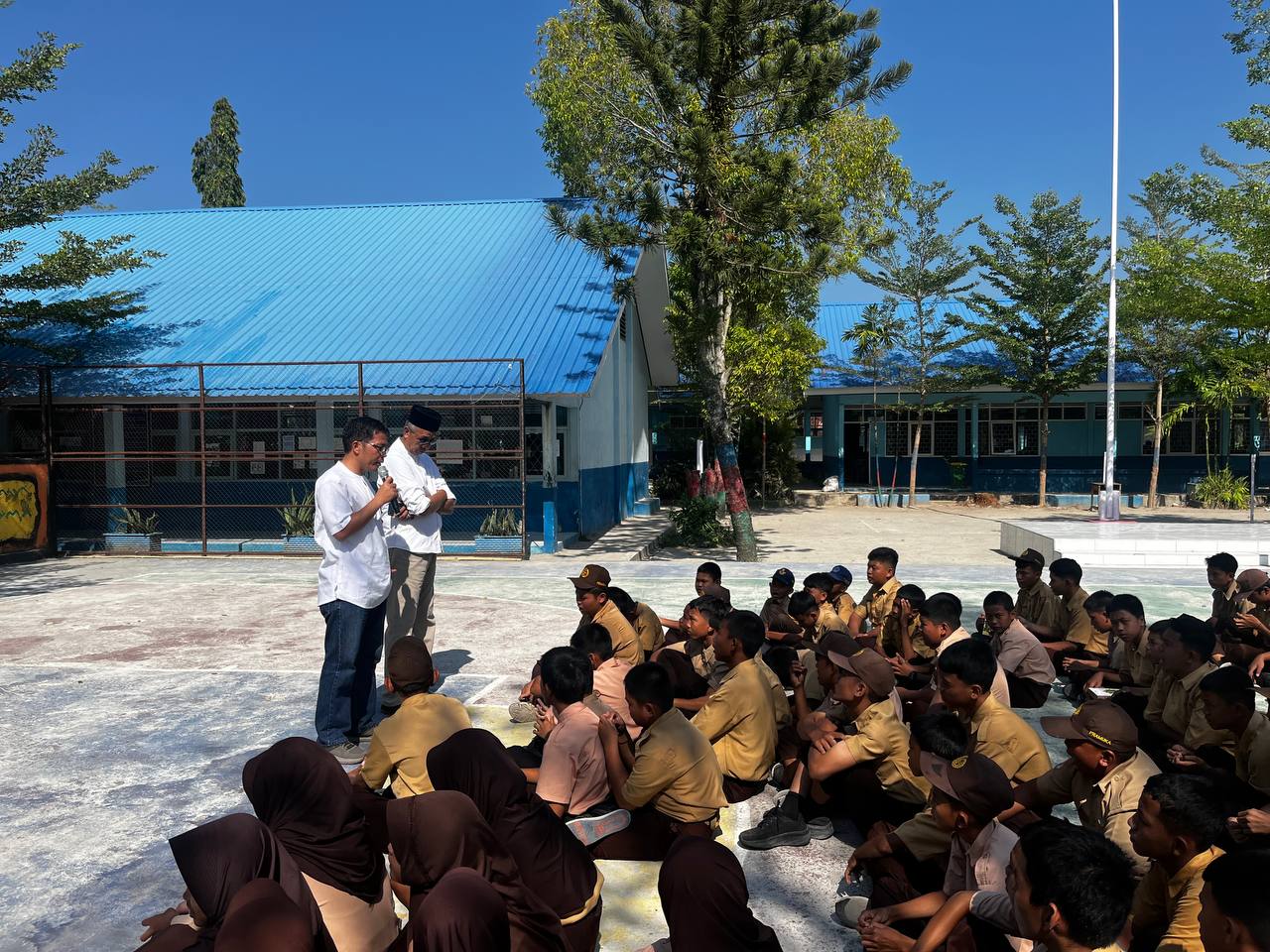 Unit PPA Sat Reskrim Polres Pinrang Sosialisasi Tentang Bahaya Bullying