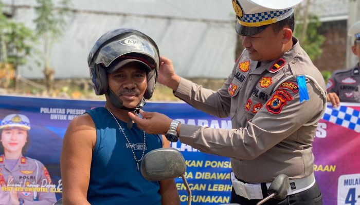 Hari Kelima Ops Zebra, Polantas Bone Fokus Edukasi Keselamatan Berlalu Lintas